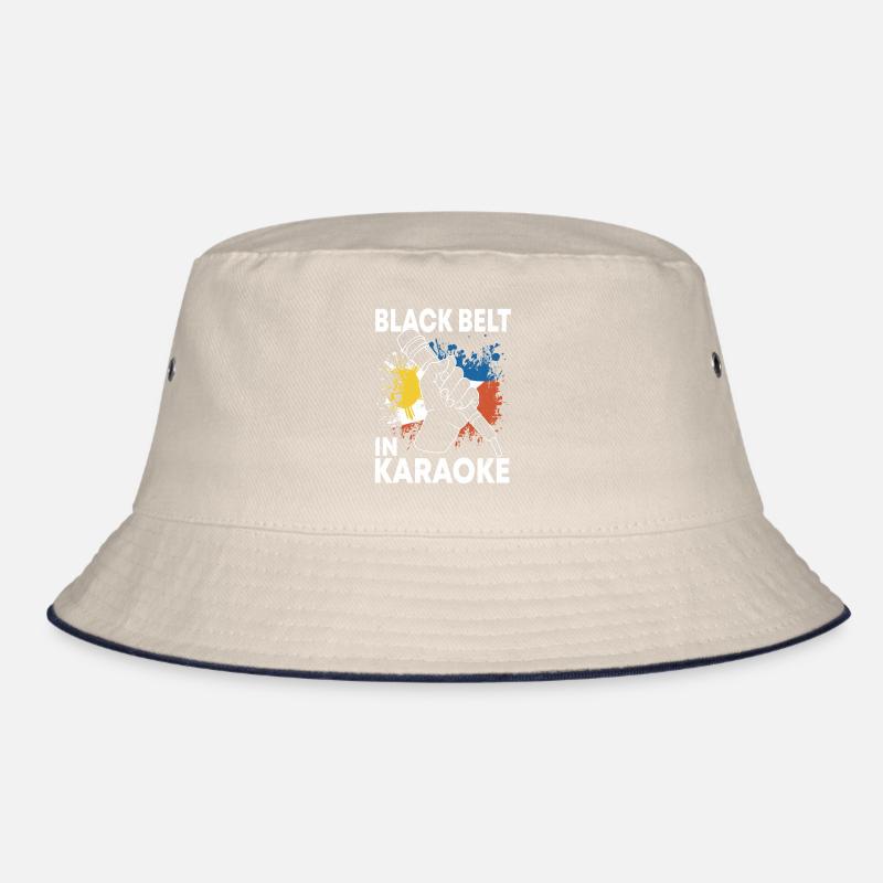 Philippinisches Karaoke Design Bucket Hat