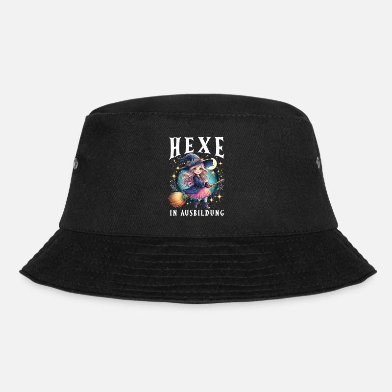 Hexe in Ausbildung - Bucket Hat - Schwarz