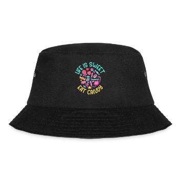 Candy Gift - Bucket Hat - black - Front - Lela (165cm)