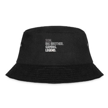 Big Brother Video Gamer New Brother Gaming - Bucket Hat - black - Front - Lela (165cm)