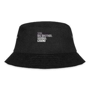 Big Brother Video Gamer New Brother Gaming - Bucket Hat - black - Front - Lela (165cm)