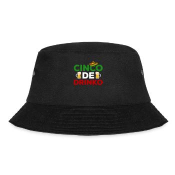 Cinco de Mayo - Bucket Hat - Schwarz - Vorne - Lela (165cm)