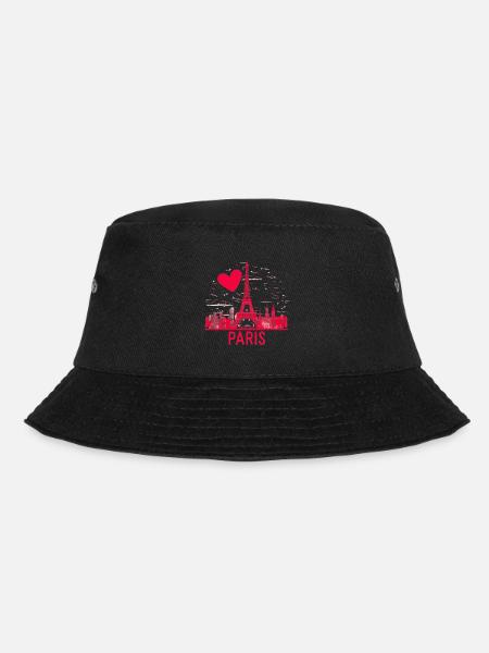 J'aime Paris minimaliste - Bob - noir