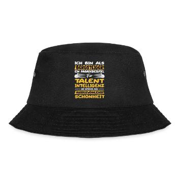 Mountaineers a prime example of mountaineering - Bucket Hat - black - Front - Lela (165cm)
