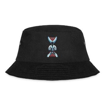 Kung Fu Its In My Dna - Bucket Hat - Schwarz - Vorne - Lela (165cm)