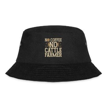 Éleveur de bovins Pas de café Pas d’agriculture Amateur de café - Bob - noir - Devant - Lela (165cm)