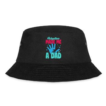 Adoption Made Me A Dad Stepfather Family - Bucket Hat - black - Front - Lela (165cm)