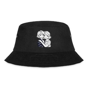 SISTERS - Bucket Hat - black - Front - Lela (165cm)