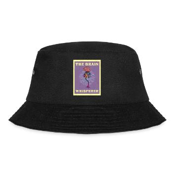 Neurologe Gehirn Neurochirurg Neuron Arzt - Bucket Hat - Schwarz - Vorne - Lela (165cm)