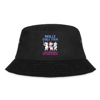 Malle Girls Tour - Bucket Hat - Schwarz - Vorne - Lela (165cm)
