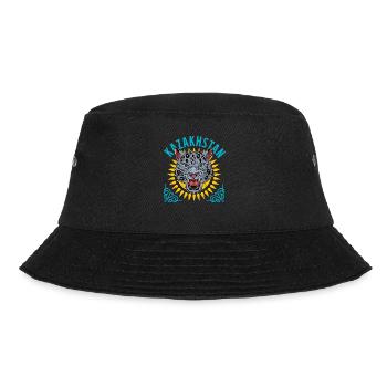 Schneeleopard Kasachstan Asien UdSSR Astana - Bucket Hat - Schwarz - Vorne - Lela (165cm)