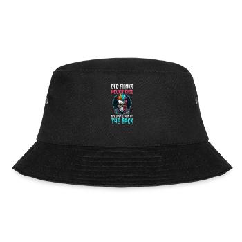 Rock Music Old Punks Stand At The Back - Bucket Hat - black - Front - Lela (165cm)
