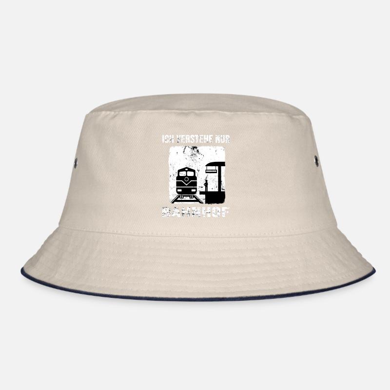 Schaffner Bahnhof Eisenbahn Bahner Bucket Hat