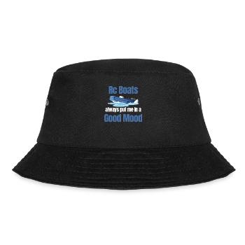 Rc-boote Machen Mir Immer Gute Laune Captain - Bucket Hat - Schwarz - Vorne - Lela (165cm)