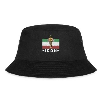 Gott Zurvan Religion Iran Antik Persisch - Bucket Hat - Schwarz - Vorne - Lela (165cm)