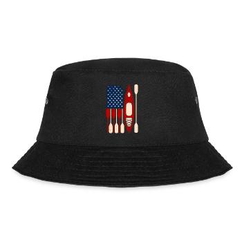 Rowboot Der Crew Boot Rowboot Rower Rowes Rower - Bucket Hat - Schwarz - Vorne - Lela (165cm)