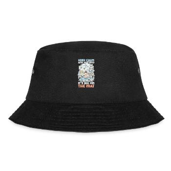 Yoga Instructor Keep Calm and Pretend All on the M - Bucket Hat - black - Front - Lela (165cm)