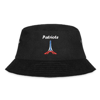 Patriotic France Emblem - Bucket Hat - black - Front - Lela (165cm)