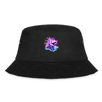 Einhorn Halloween Japanisches Einhorn - Bucket Hat - Schwarz - Vorne - Lela (165cm)