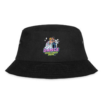 Ballroom Dance Your Cares Dancing Ballroom Dancer - Bucket Hat - Schwarz - Vorne - Lela (165cm)