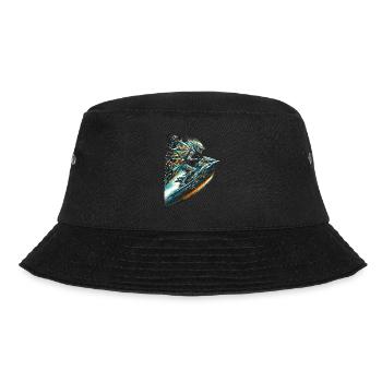 Polygon Art Jetskiing Jetski Jetskier - Bucket Hat - black - Front - Lela (165cm)