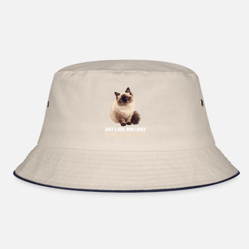 Himalayan Cat Colourpoint Katze Bucket Hat