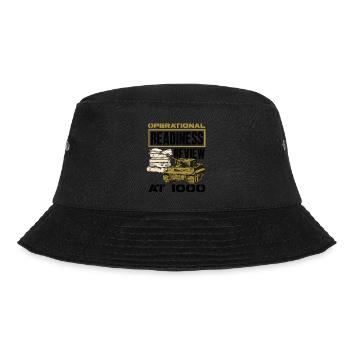 Embrace the Mission Military Time Adventure Call - Bucket Hat - Schwarz - Vorne - Lela (165cm)
