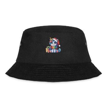 Licorne Noël Kawaii - Bob - noir - Devant - Lela (165cm)