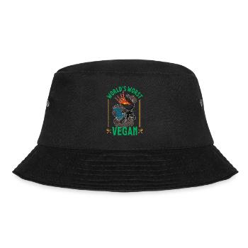 BBQ Fleisch Grillen Hinterhof Sommer Grill - Bucket Hat - Schwarz - Vorne - Lela (165cm)