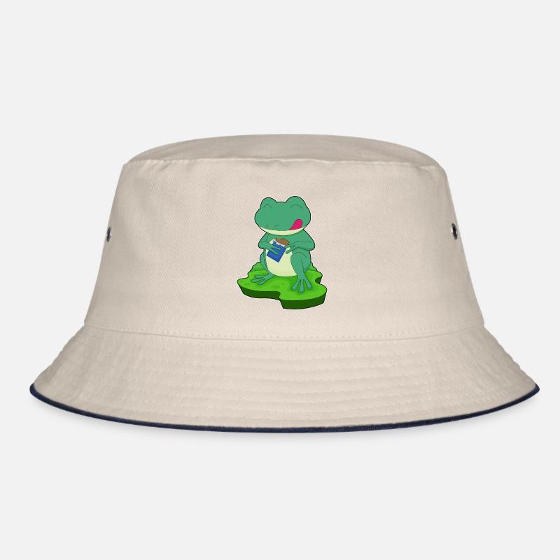 Frosch Tafel Schokolade Bucket Hat