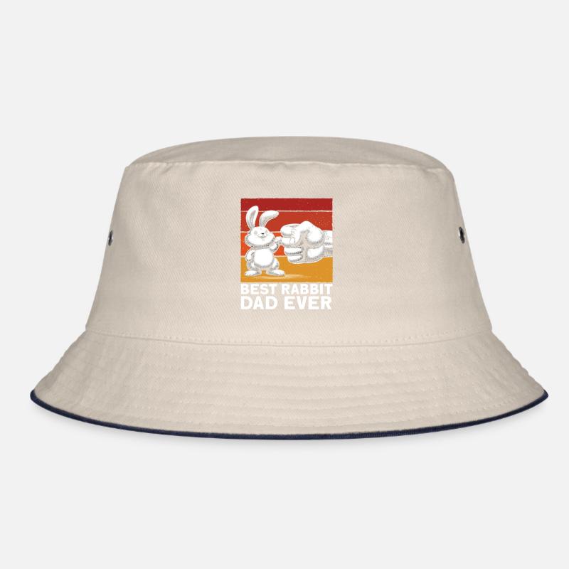 Best Rabbit Dad Ever Bucket Hat