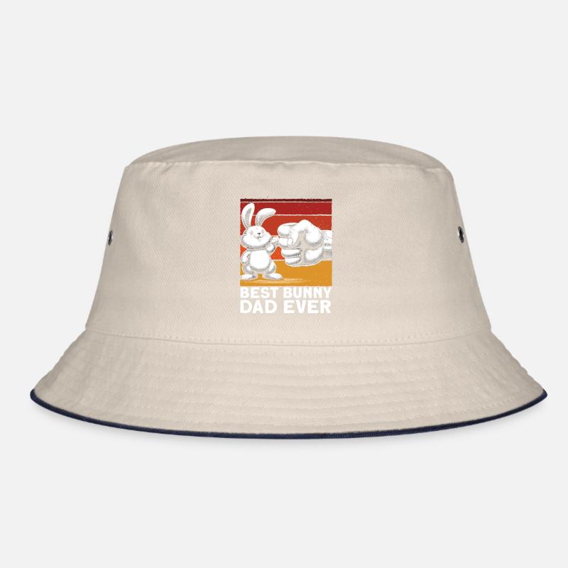 Best Bunny Dad Ever Bucket Hat