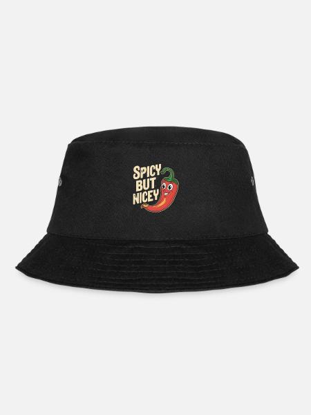 Lovers of spicy food, Chili Peppers Chef - Bucket Hat - black
