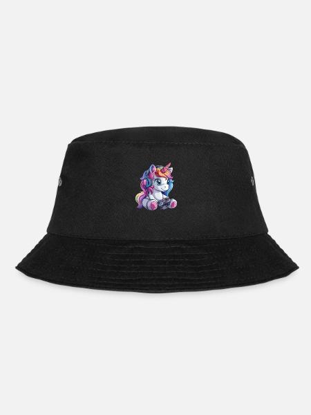 Licorne Gamer Kawaii Japonais - Bob - noir