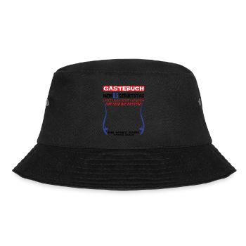 85th Birthday Man and Woman Guestbook - Bucket Hat - black - Front - Lela (165cm)
