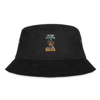 Gründe für Sicherheitsunterweisungen für Straßenarbeiter - Bucket Hat - Schwarz - Vorne - Lela (165cm)