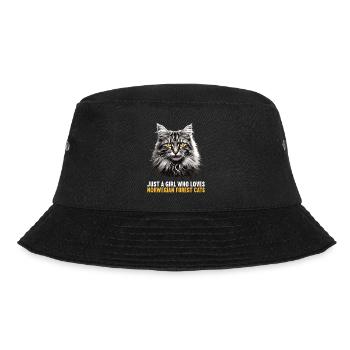 Chat des forêts norvégiennes Norwegische Waldkatze - Bob - noir - Devant - Lela (165cm)