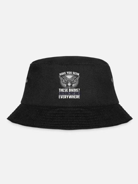 Homing Pigeon Have You Seen These Pigeon Breeding - Bucket Hat - Schwarz