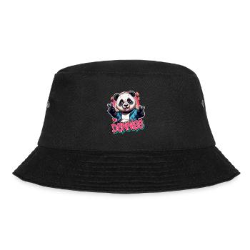 DENNISE - Beau nom de fille avec Panda cool - Bob - noir - Devant - Lela (165cm)