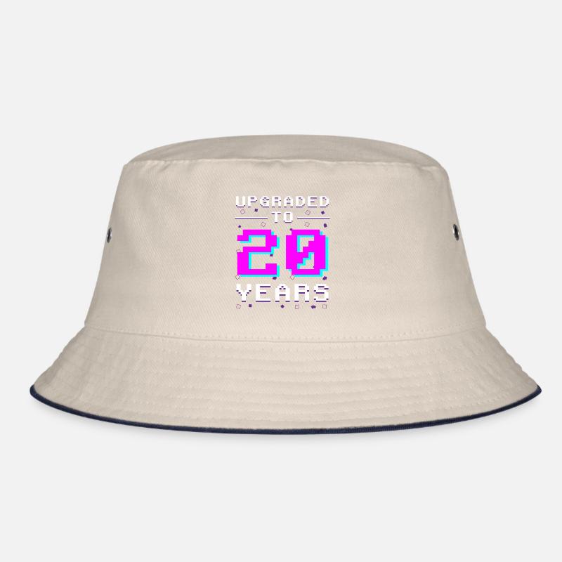 Zwei Dekaden Gamer: Retro Held 20 Bucket Hat