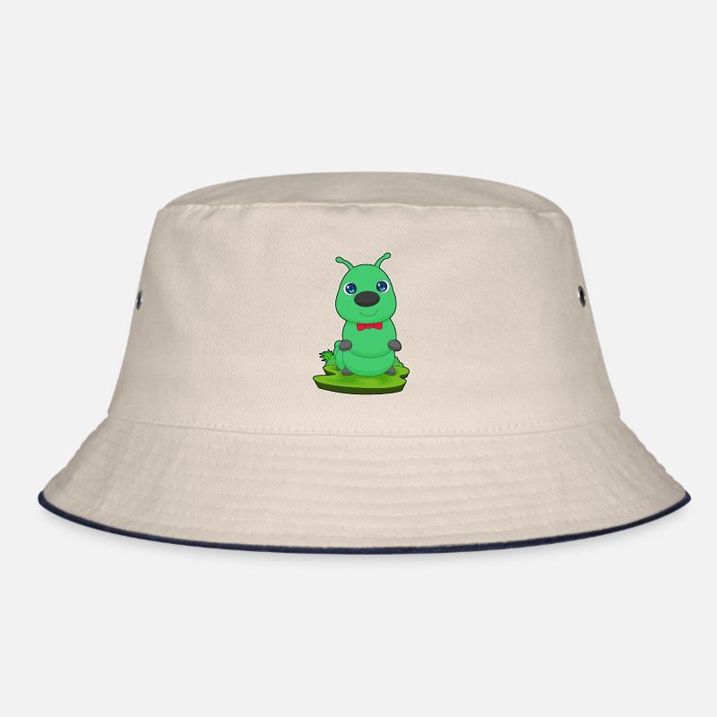 Caterpillar Loop Bucket Hat
