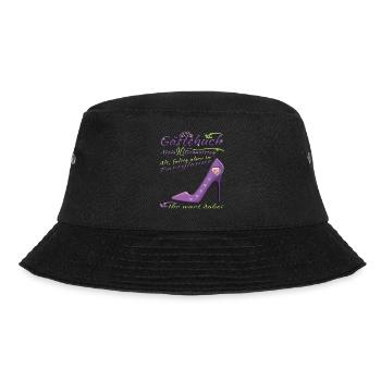 90th Birthday Man and Woman Guestbook - Bucket Hat - black - Front - Lela (165cm)