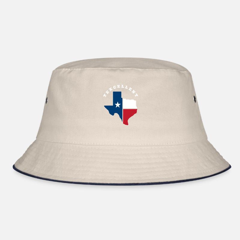 Texas Staat Herkunft Bucket Hat