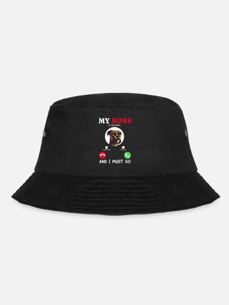 Boxer allemand MY IS CALLING I MUST GO - Bob - noir