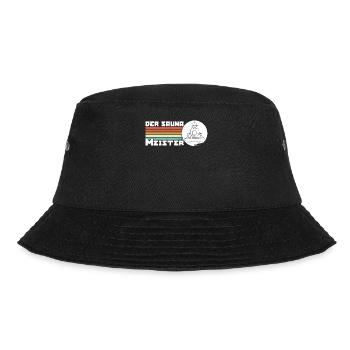 Der Sauna Meister Spa Massage Schwitzstube - Bucket Hat - Schwarz - Vorne - Lela (165cm)