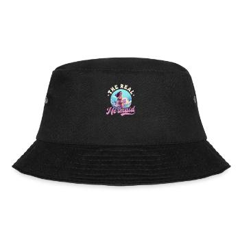 Surfer The Real Mermaid - Bucket Hat - black - Front - Lela (165cm)
