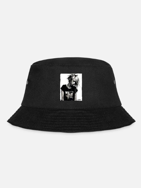 Punk Mädchen - Bucket Hat - Schwarz
