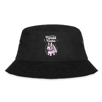Bachelorette Hen Party Bride - Bucket Hat - black - Front - Lela (165cm)