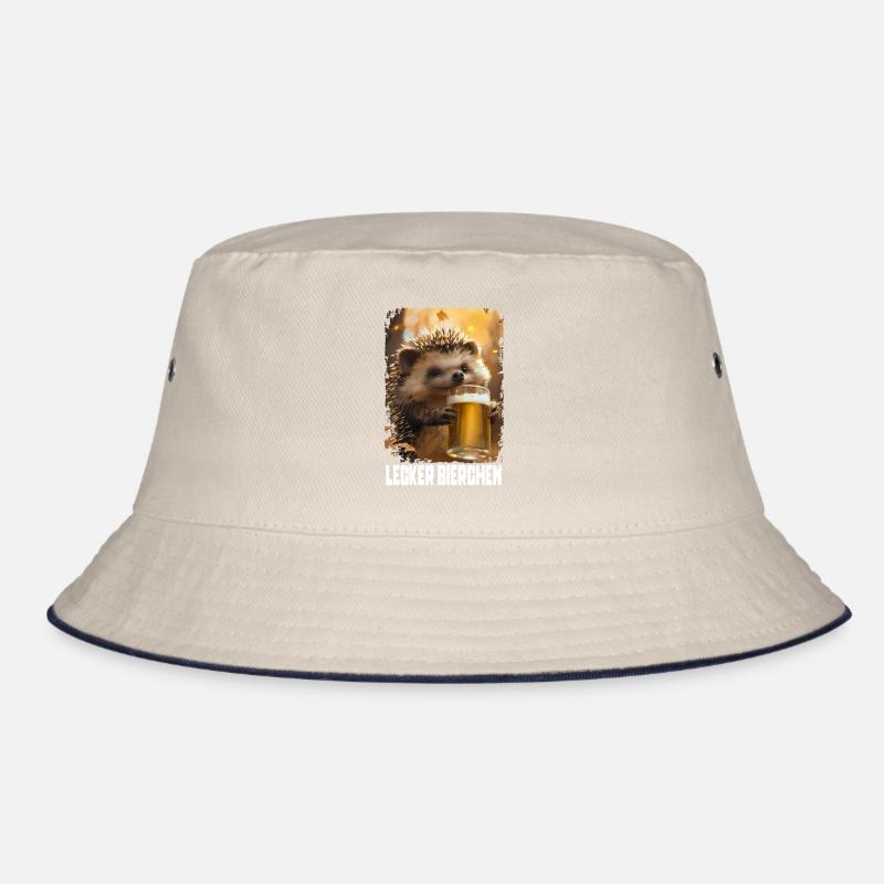 Delicious Beer Hedgehog Bucket Hat
