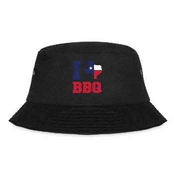 Texas Barbeque - Bucket Hat - Schwarz - Vorne - Lela (165cm)